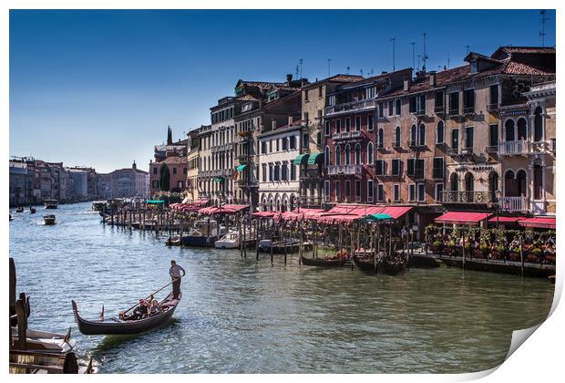 Grand Canal Venice Print by Mick Sadler ARPS