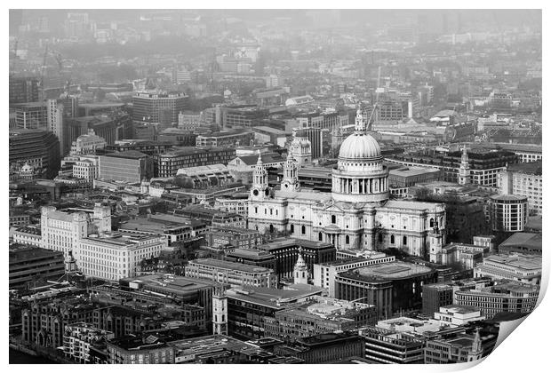 St Pauls Cathedral Print by Mick Sadler ARPS