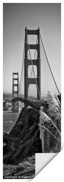 Golden Gate Bridge | Panorama Print by Melanie Viola