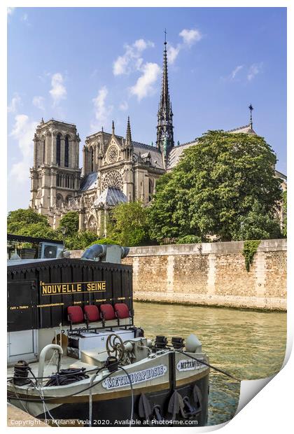 PARIS Cathedral Notre-Dame  Print by Melanie Viola