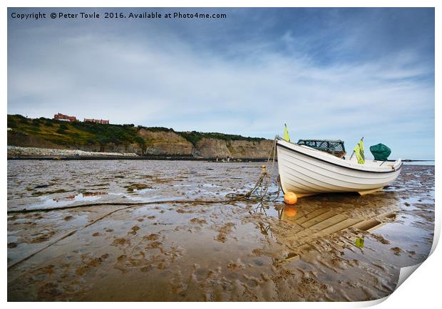 Robin Hood's Bay, Yorkshire, UK Print by Peter Towle