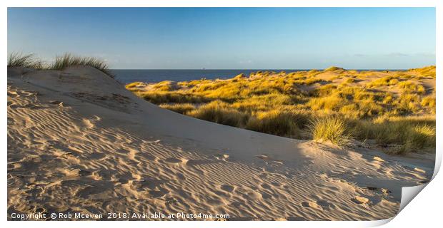 Formby Point Print by Rob Mcewen