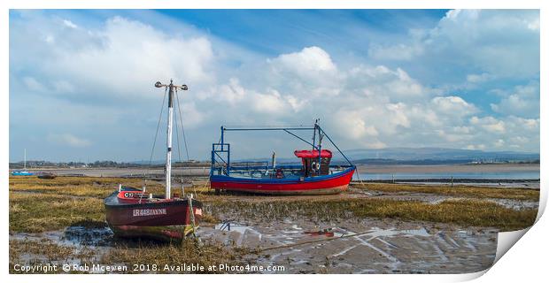 Sunderland Point Print by Rob Mcewen