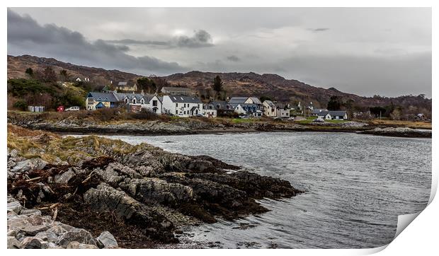 Arisaig, Road to the Isles Print by Pauline MacFarlane