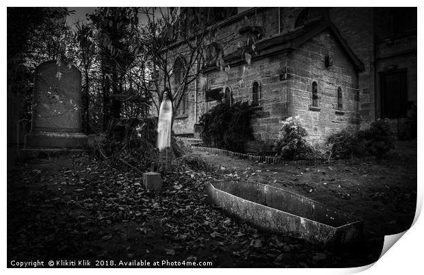 Cadder Parish Church Print by Angela H