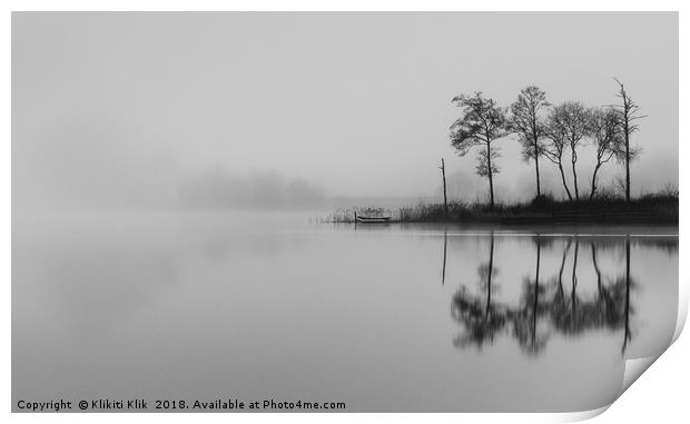 Loch Ard Print by Angela H