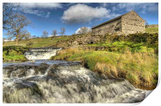 Cray in The Yorkshire Dales Print by Simon Wells