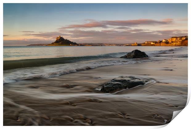 The Mount Print by Michael Brookes