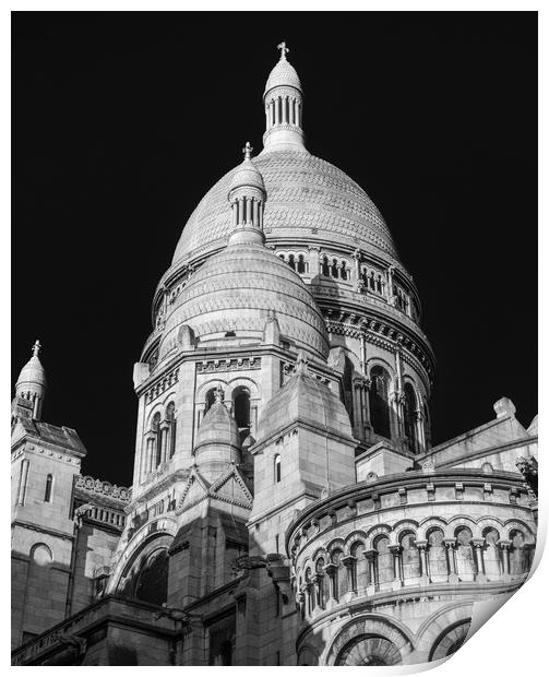 Sacre Coeur, Paris Print by George Robertson