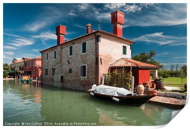 Torcello, Venice Print by Ian Collins
