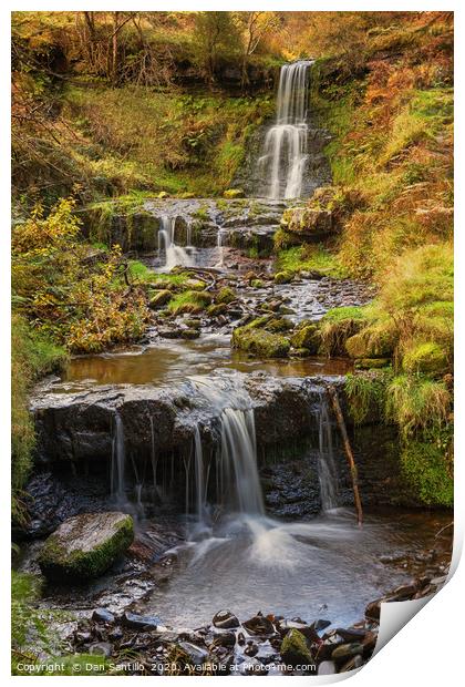 Blaen y Glyn, Brecon Beacons National Park Print by Dan Santillo