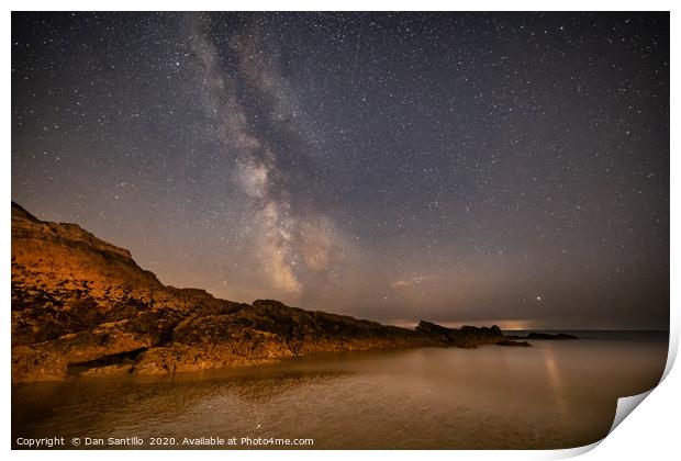 Dunraven Bay Print by Dan Santillo