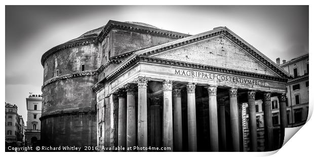 The Pantheon Print by Richard Whitley