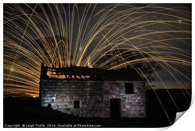 Roach Barn Print by Leigh Tickle