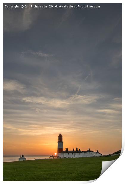 Souter Dawn Print by Ian Richardson