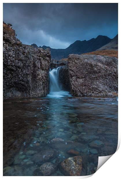 The Fairy Pools 2 Print by Paul Andrews