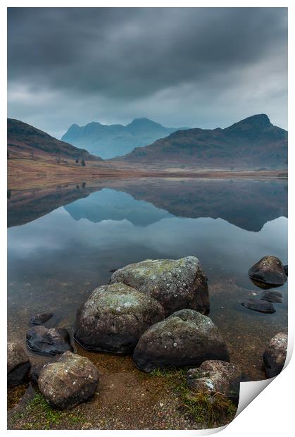 Blea Tarn Print by Paul Andrews