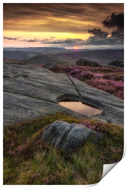 Stanage Edge Print by Paul Andrews