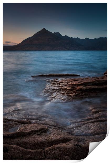  Elgol and the Cuillins #2 Print by Paul Andrews
