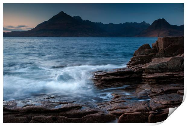 The Cuillins Print by Paul Andrews