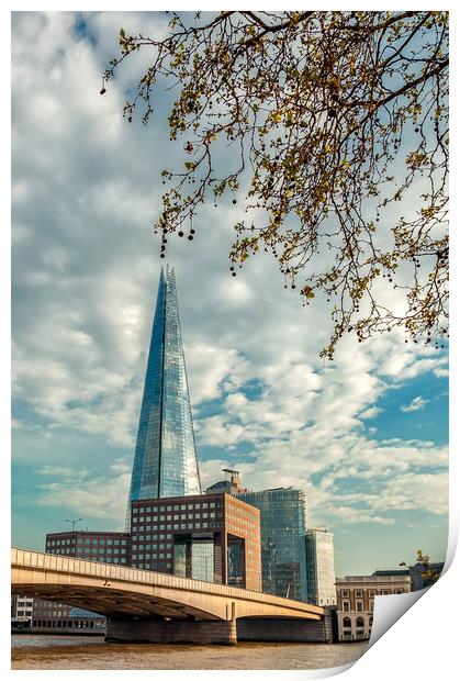 The Shard #4 Print by Paul Andrews
