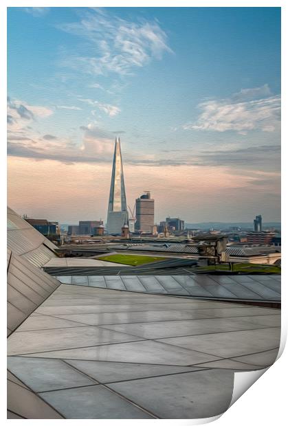 The Shard #6 Print by Paul Andrews