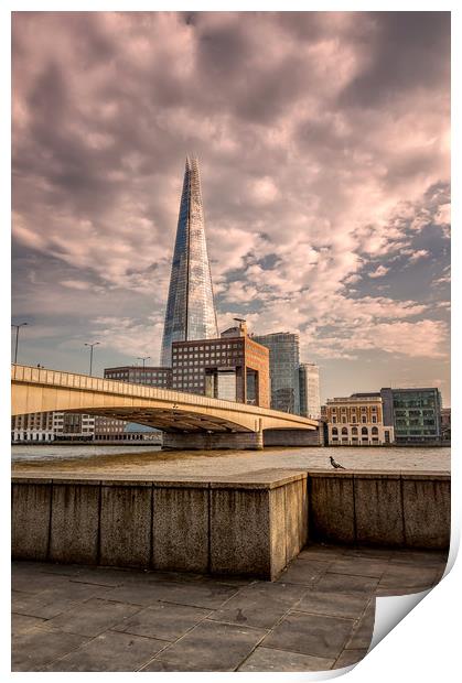 The Shard #6 Print by Paul Andrews