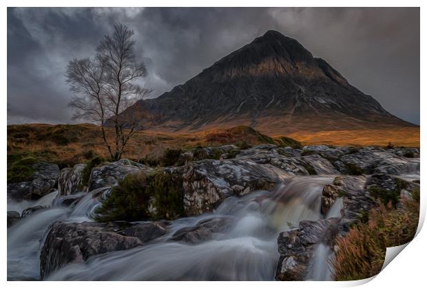The Buachaille #2 Print by Paul Andrews