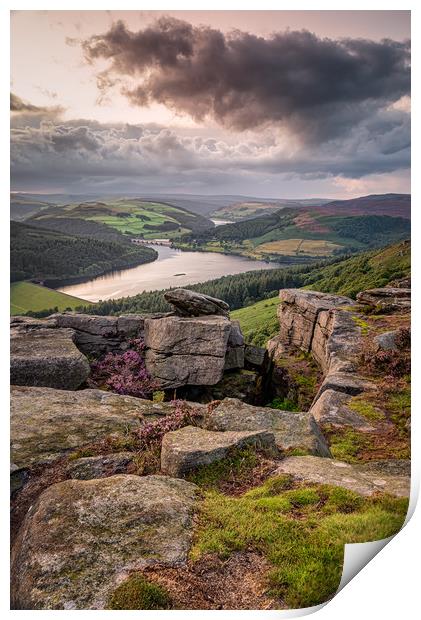 Bamford Edge Print by Paul Andrews