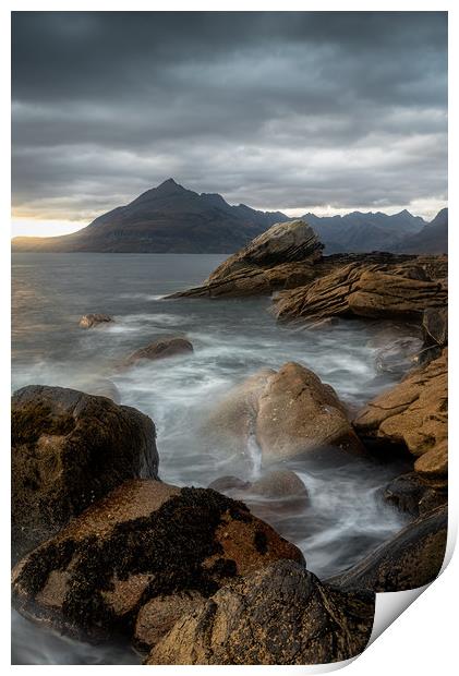 Elgol Print by Paul Andrews