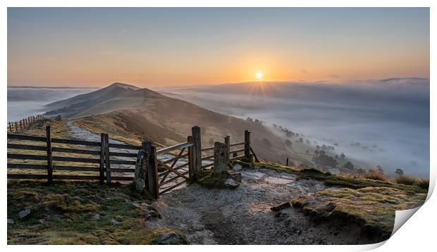 Hope Valley Inversion Print by Paul Andrews