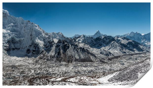 The Khumbu Glacier Print by Paul Andrews