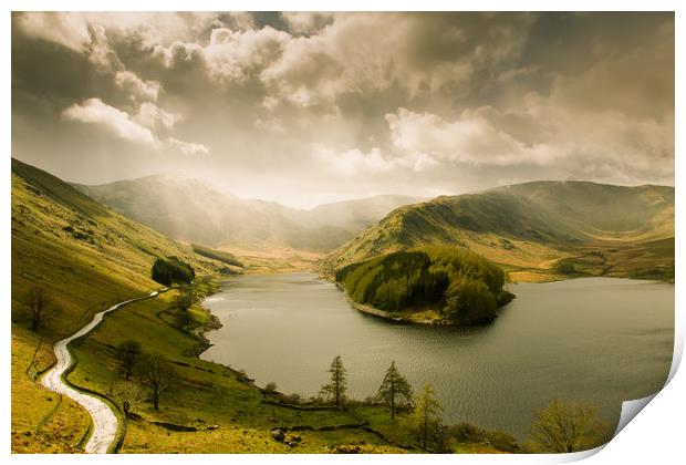 Haweswater. Print by Mark Bowman