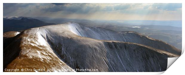 Winter in the Howgills                             Print by Chris Drabble