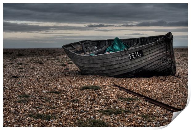 Dungeness at Sunset Print by Jessica Leader