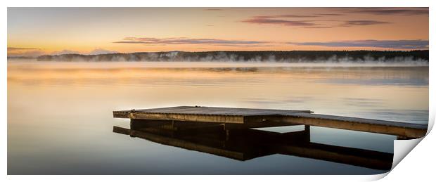 Early morning Print by Hamperium Photography