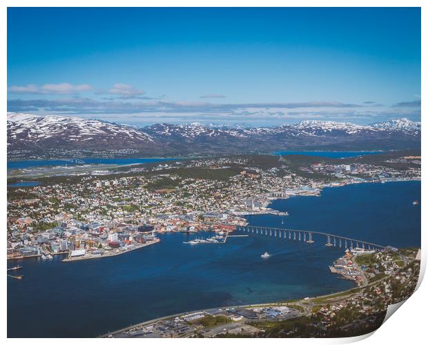 Tromsø, the Paris of the north Print by Hamperium Photography