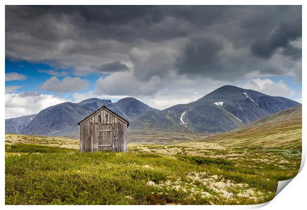 Rondane National Park, Norway Print by Hamperium Photography