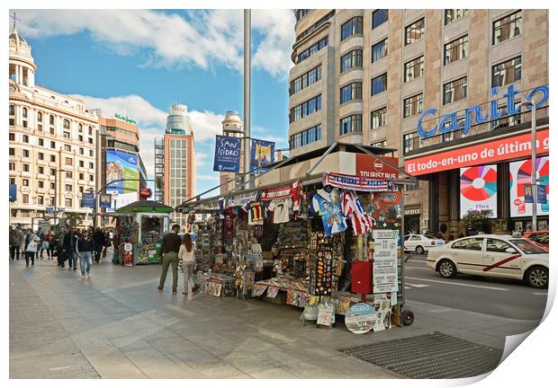 Gran Via Print by Igor Krylov