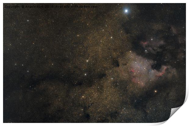 North American Nebula. Print by Angela Aird