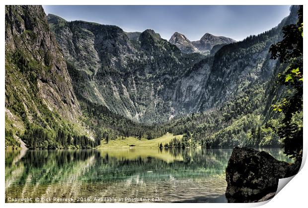 Obersee Rock Print by Rick Penrose