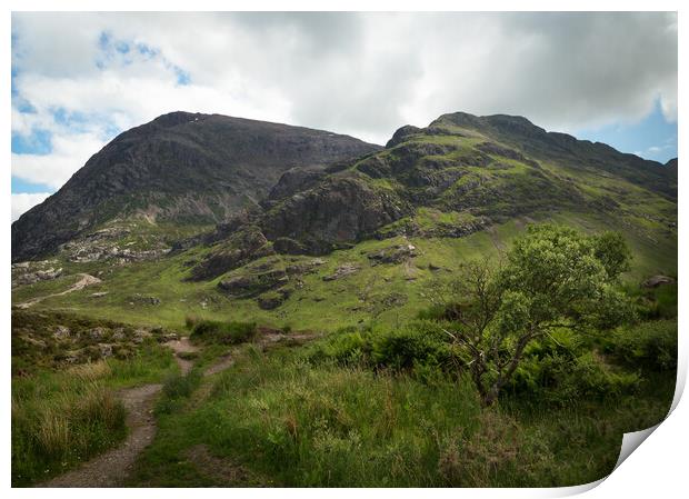 Glencoe Path Print by Samuel Kerr