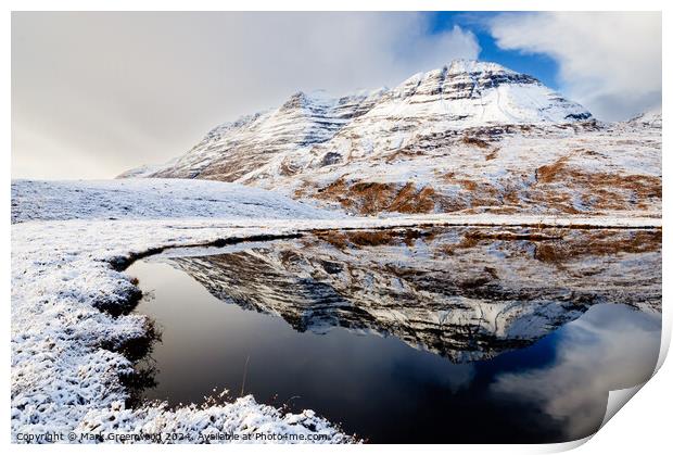 Liathach Print by Mark Greenwood