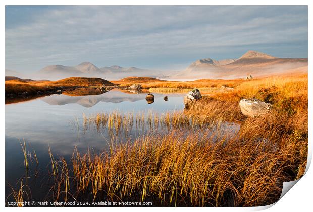 The Blackmount Print by Mark Greenwood