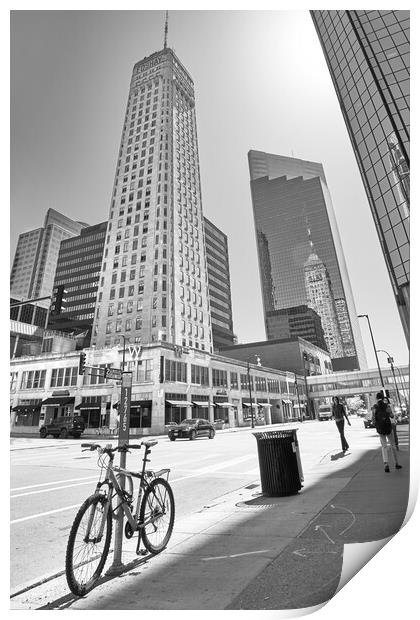 Foshay Tower Today Print by Jim Hughes