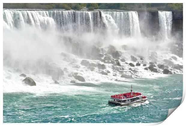 American Falls, Niagara Print by Jim Hughes