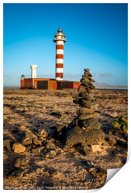  El Faro de Tostón Lighthouse Print by Joe Dailly