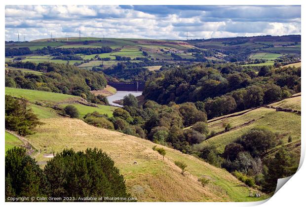 The Ryburn Valley Print by Colin Green