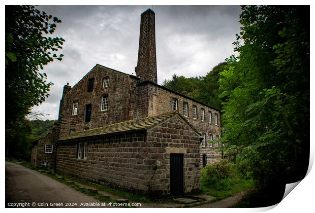 Gibson Mill Print by Colin Green