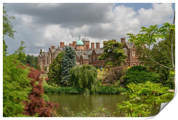Sandringham country retreat of the Royal family since 1862 Print by Rob Lucas